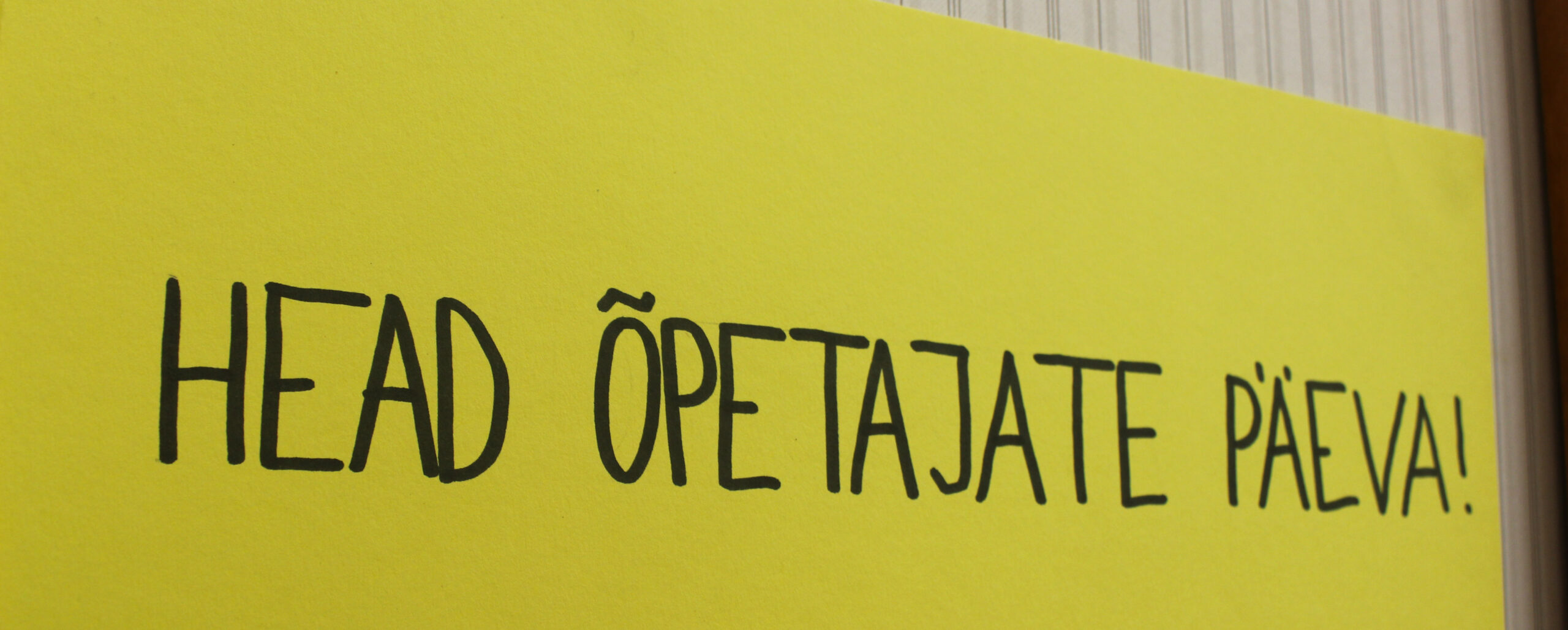 õpetajate päev 📚🎒